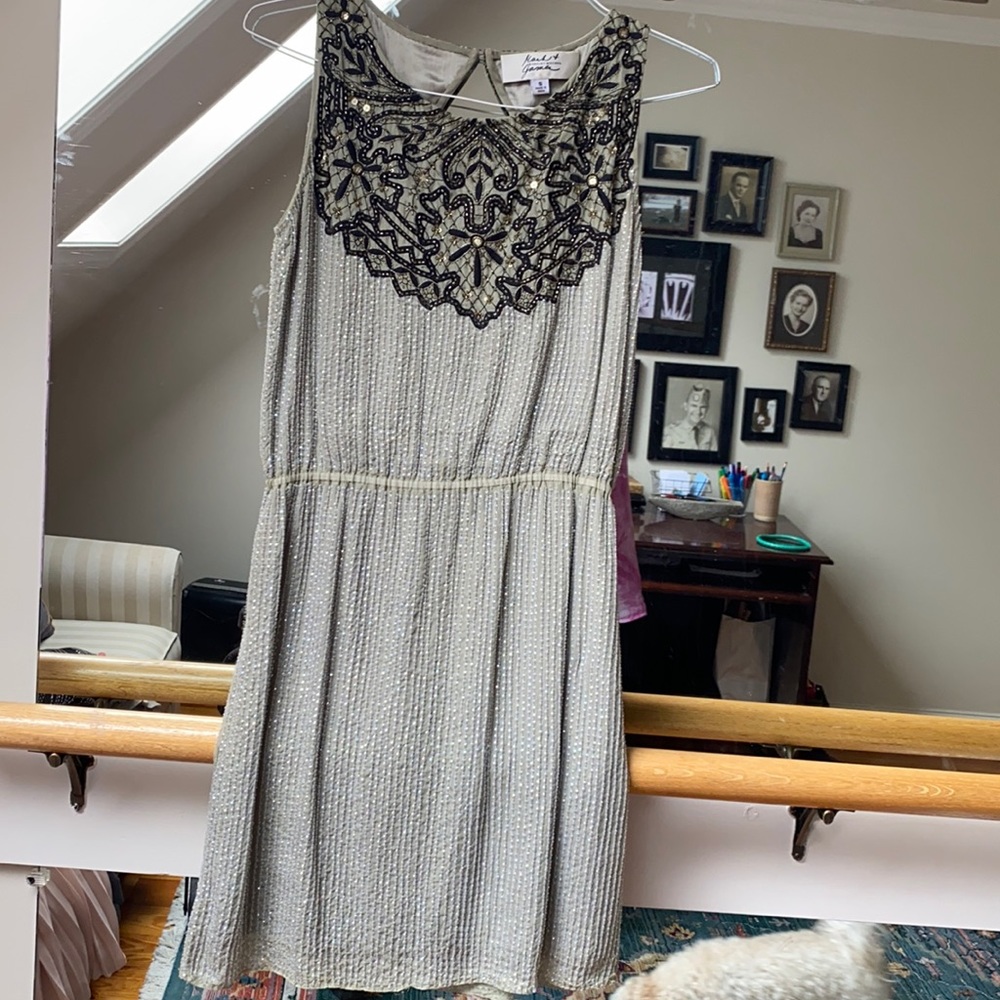 Nice sparkly party dress!!! Worn to a wedding once!